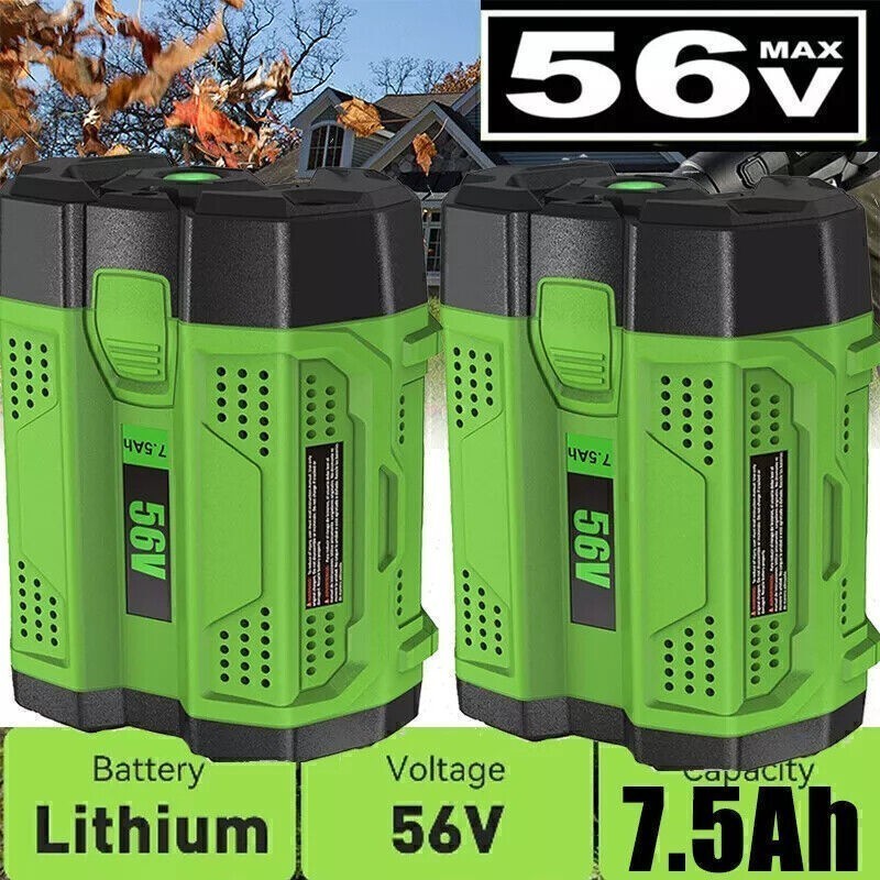 PACK For EGO 56V 7.5Ah/10.0Ah Battery BA1400 POWER Lithium-ion BA2240 BA2800T