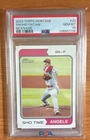 2023 Topps Heritage Nickname Variation Shohei Ohtani #20 PSA 10 Low Pop!