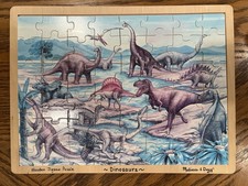 Melissa  Doug Wooden Puzzle-Dinosaur 48pcs