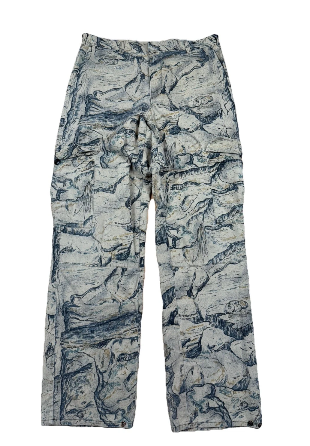 VTG 90s Gander Mountain Rockaflage Large-Tall Pants Adjustable