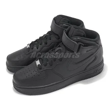 Nike Air Force 1 Mid 07 AF1 Triple Black Men Unisex Casual Shoes CW2289-001