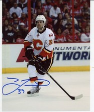 -T.J. Galiardi- Signed/Autograph/Auto 8x10 Hockey NHL Photo Calgary Flames