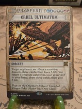 MTG Cruel Ultimatum Outlaws of Thunder Junction: Breaking News Regular Rare NM