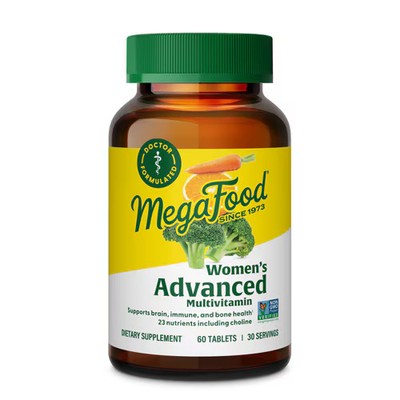 Worldwide 2 X MegaFood Women's Advanced Multivitamin for Women with Choline --