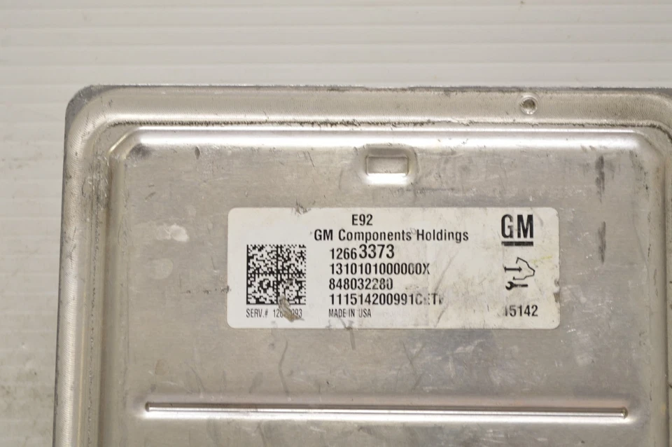 Блок управления двигателем 2014-2016 Cadillac CTS 12663373 ECM I73 009 - Изображение 3 из 4