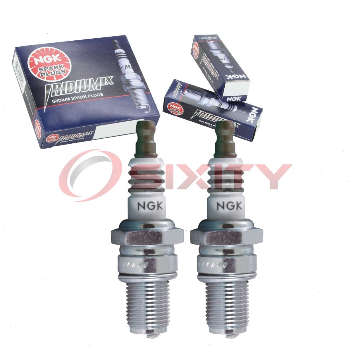 2 pc NGK 3006 BR10ECMIX Iridium IX Spark Plugs for W31EMR-ZU IWM31 7478 5393 nu