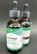 (2 Pack) GlucoFreedom Blood Support Supplement Drops (4oz Total) Sealed 1/2027
