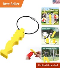 Ergonomic Flying Disc Maintenance Tool - Clean Scratches & Stains Effectively