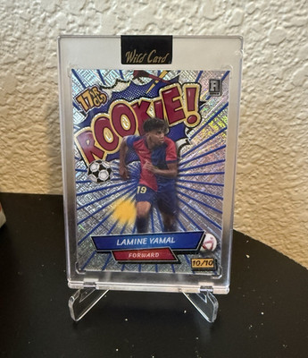 Wild Card 2024 comix Lamine Yamal Rookie  10/10 