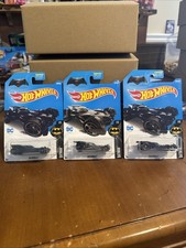 (3) Hotwheels Batman Vs Superman Dawn Of Justice Batmobile. Read Description