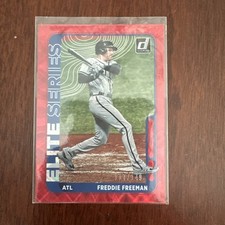 2021 PANINI DONRUSS ELITE SERIES RED FREDDIE FREEMAN /149
