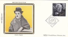 Charlie Chaplin Film Year GB Benham FDC London W1 1985 CLEARANCE (150157)