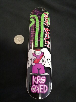 Donny Barley writings Krooked rider Mark Gonz Gonzalez Street Skateboard sticker