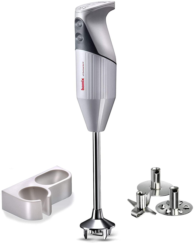 (美品) バーミックス bamix ブレンダー ホワイト　M200 bamix M200 ベーシックセット WHITE 【公式通販】