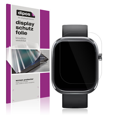 6x Schutzfolie klar für Mibro C4 Displayschutzfolie Folie Display Schutz dipos