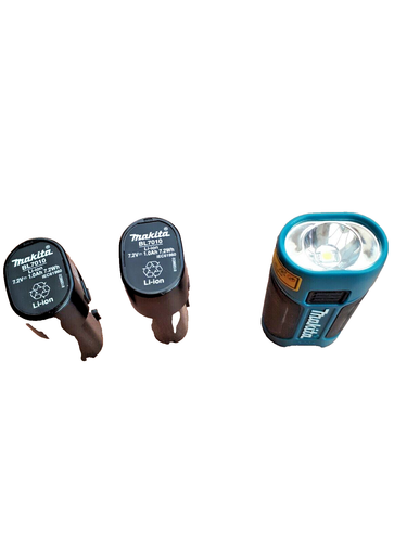 Makita Akku Knickschrauber DF012D m. 4 Akkus, Ladegerät, Taschenlampe, Koffer - Bild 5 von 10