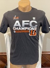 SWEET Cincinnati Bengals Super Bowl LVI Youth Sz XL Gray Nike T-Shirt, NEW NICE