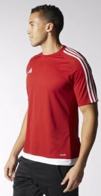 Adidas Herren Damen Climalite T-Shirt kurzärmlig Sport Top klein mittel groß