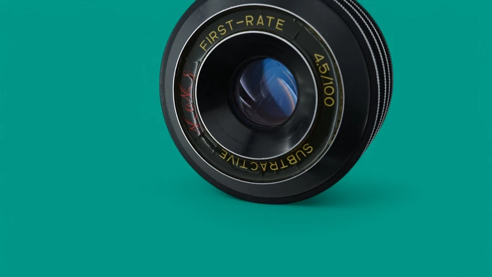 Koks First-Rate 4.5/100mm lens M42 filters inside Enlarger - Image 4 of 4