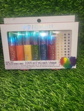 Prideful Feelin Tipsy Nail Polish With Charms / Gemstones