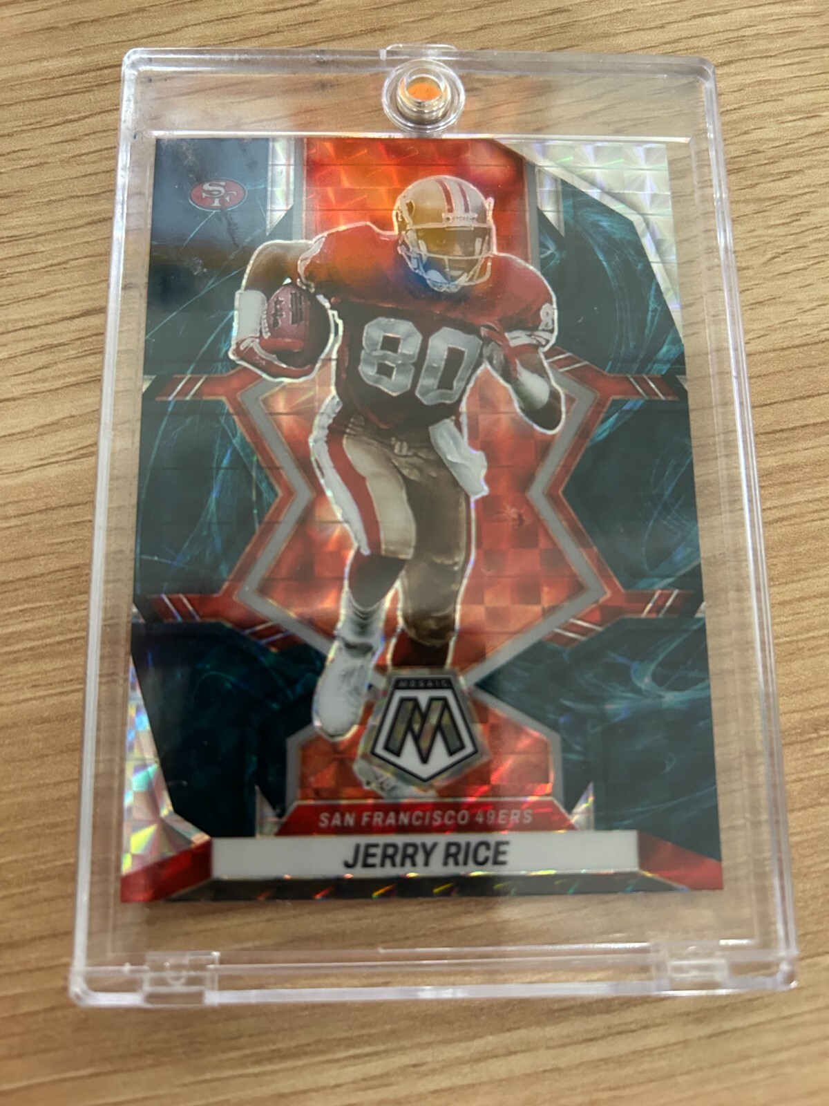 Jerry Rice 2022 Panini Mosaic Mosaic GENESIS #181 SSP 49ers