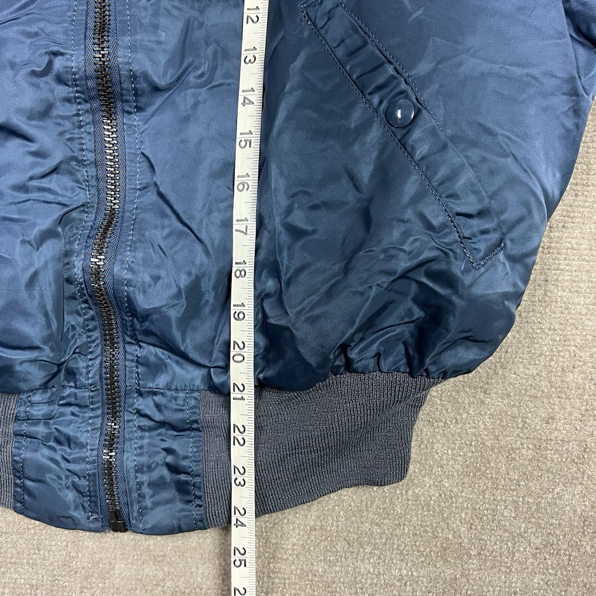 Vintage Alpha Industries B-15C Flying Bomber Jacket Mens