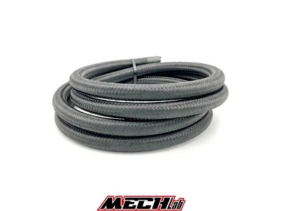 tubo benzina aeronautico rinforzato in gomma e treccia acciaio 5mm auto e moto - Bild 1 von 2