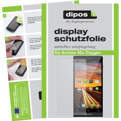 Schutzfolie für Archos 50c Oxygen  matt Display dipos Displayfolie