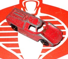 Diecast Car Fiat Abarth Tootsietoy Red about 2.5 Iches long