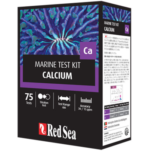 Red Sea Calcium Marine Test Kit for Saltwater Aquariums 75 Tests - Picture 1 of 2