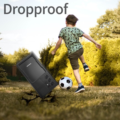 Für Samsung Galaxy S23/S23+/S23 Ultra robuste wasserdichte durchsichtige Hybrid-Handyhülle - Bild 35 von 36