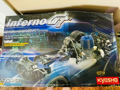 ホビーラジコン KYOSHO INFERNO 7.5 Kyosho Inferno US Sports 4 Type 1 Ready Set Buggy (MP 7.5