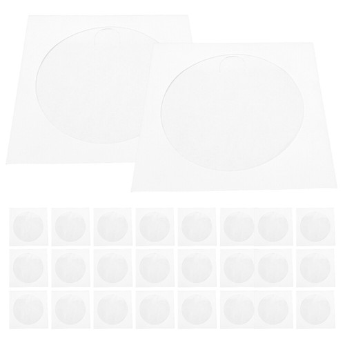 100 Pcs Sacchetto Di Carta DVD CD Custodie Cartacee Busta Portaoggetti in - Photo 11/12