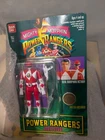Vintage 90s Power Rangerangers Full Set! 6 Ranger, 1 Space Alien, Bag Of Rangers