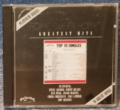 HOME SWEET HOME Greatest Hits WHITEHEART Dan Peek STEVE ARCHER Rick Riso 1987 CD