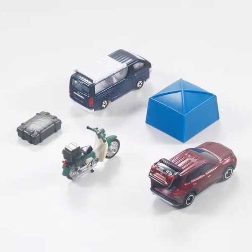 Takara Tomy Tomica Auto Camping 3PCS Set Collection Series Diecast Car Limited - Picture 4 of 5