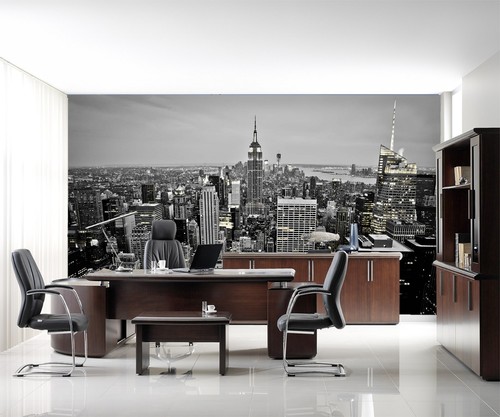 3D New York City A554 Business Wallpaper Wall Mural Self-adhesive Commerce Amy - Picture 2 of 11