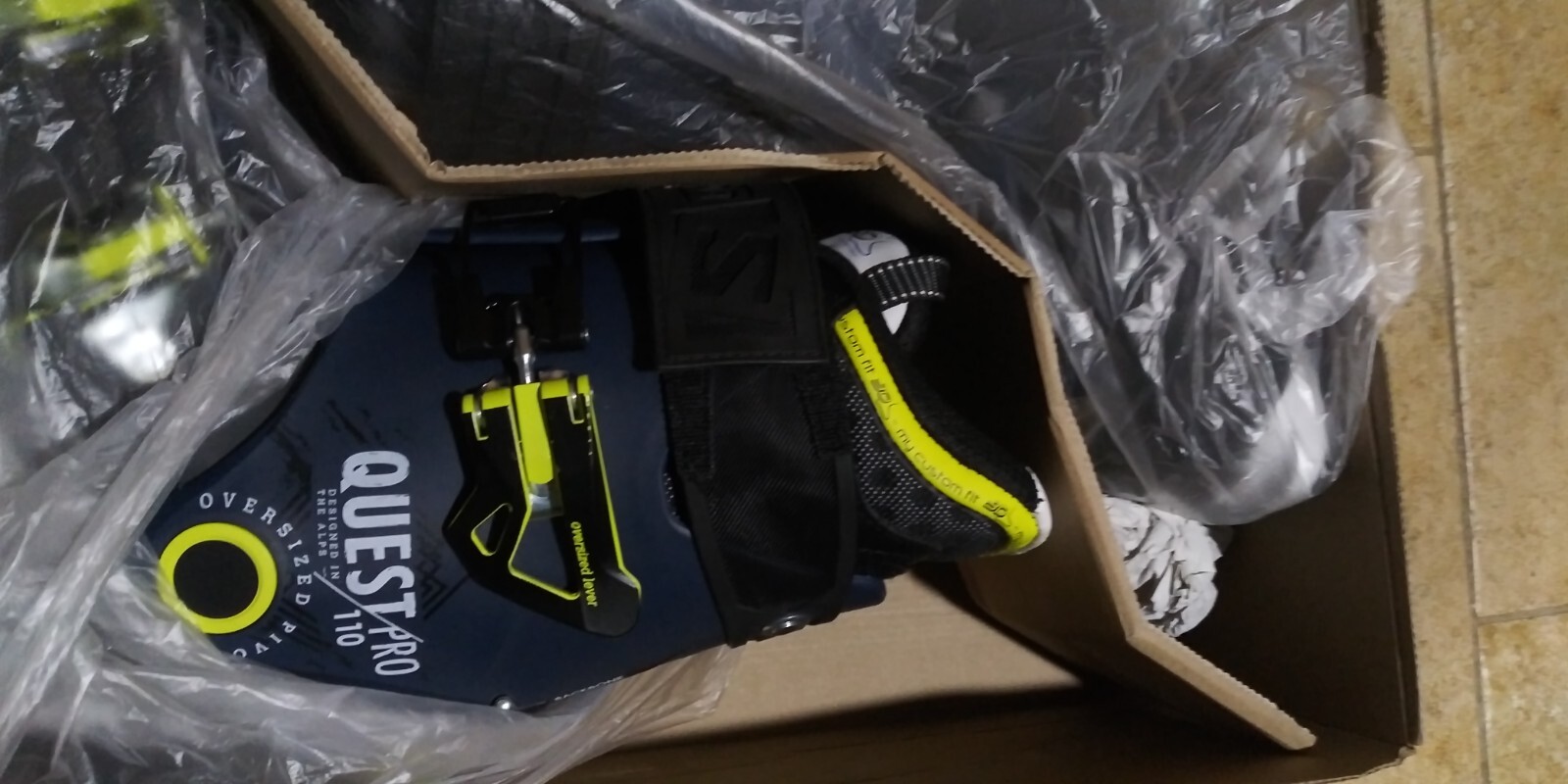 Stivali Salomon Quest Pro 110 AT 26 5 Alpine Touring backcountry