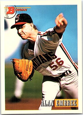 Alan Embree 1993 Bowman #389 Cleveland Indians
