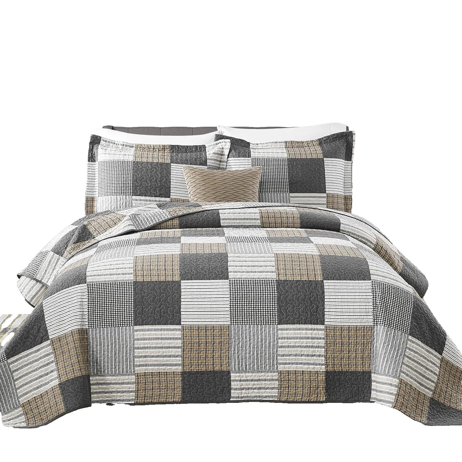 Queen Checked Quilts, Bedspreads & Coverlets