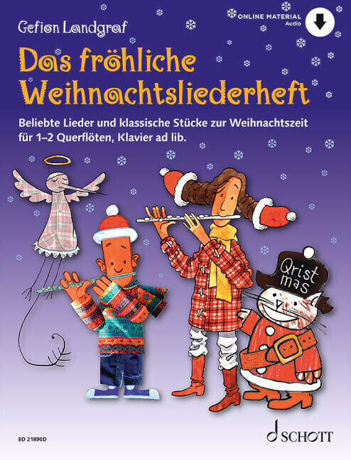 Thumbnail - Das Fröhliche Weihnachtsliederheft. Spielbuch | Gefion Landgraf | 2020