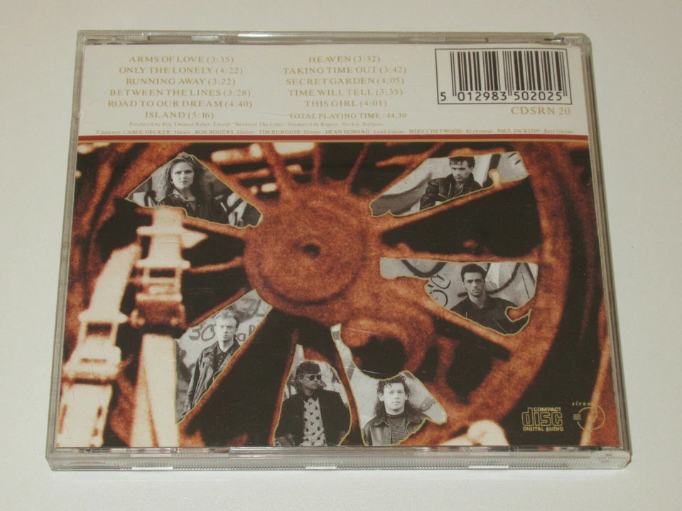 T'Pau – Rage / Siren - CDSRN 20 CD ALBUM - Bild 3 von 3