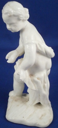 Antique 18thC Porcelain Tournai Tournay Putto Figurine Figure Porcelaine Belgian - Picture 2 of 10