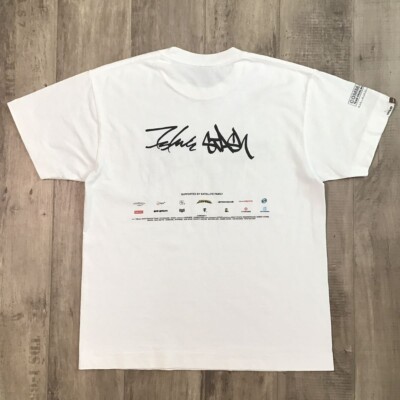 トップス Command z tee a bathing ape 2000 BAPE × futura × stash Command z T-shirt White A Bathing Ape