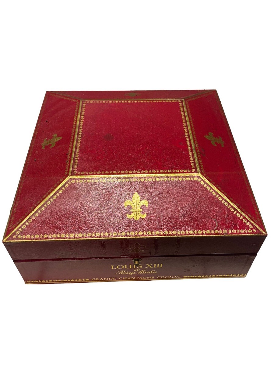 Vintage EMPTY Louis XIII 13 Remy Martin Grande Champagne Cognac