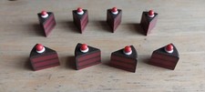 Portal Cake Acquisition Board Game Replacement Set of 8 Red