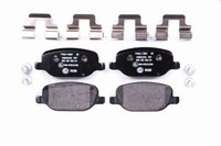 Hella 8DB 355 006-741 Bremsbelagsatz, Scheibenbremse FüR Alfa Romeo Lancia