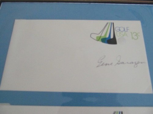 USPS POSTAL EVENT COVER-GENE SARAZEN 1935 MASTERS CHAMP W/2 SIGNED BY SARAZEN  - Picture 4 of 5