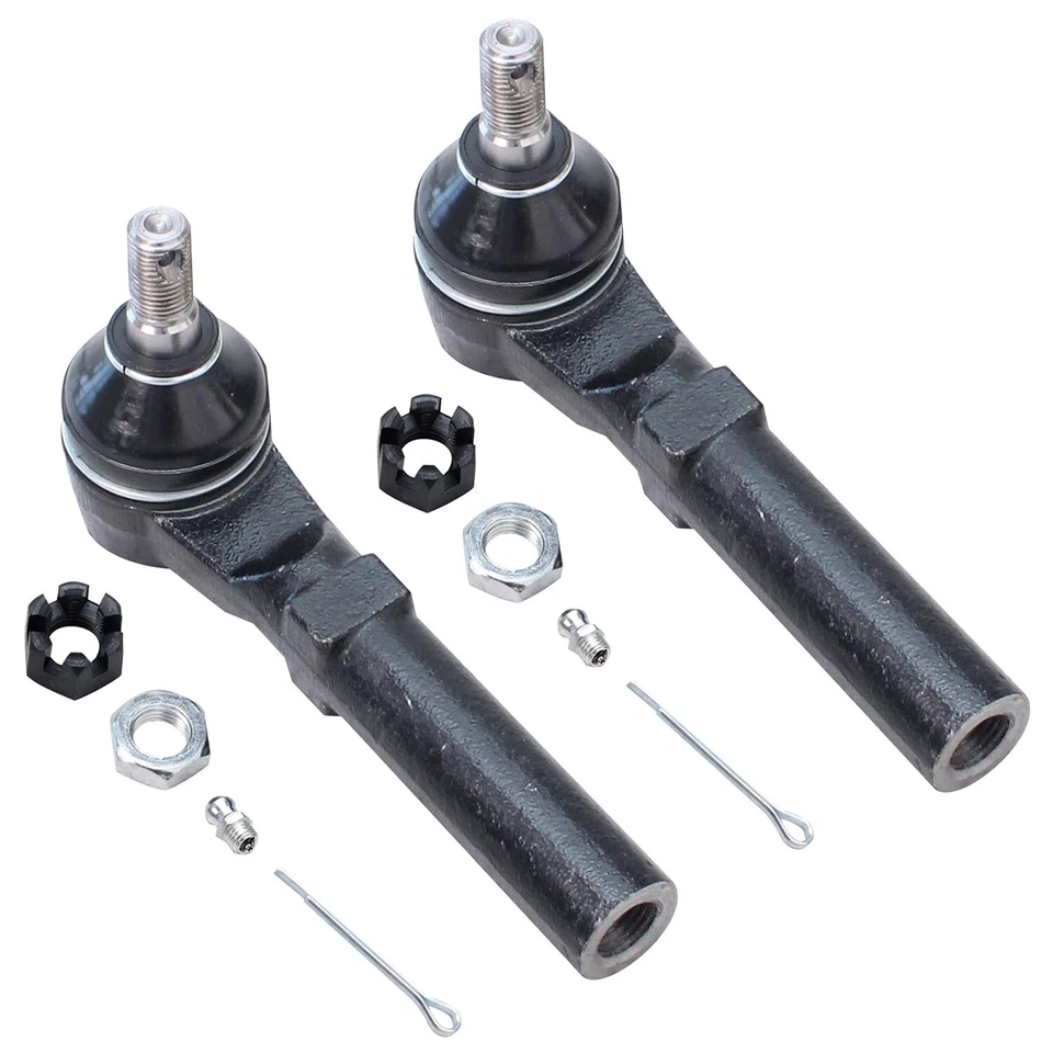 Extremidades completas de haste de amarração de pinhão e rack de direção hidráulica para Subaru Impreza Forester - Imagem 3 de 4