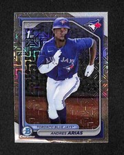 2024 Bowman Chrome - Prospects Andres Arias 1st #BCP-236 Mojo Refractor (RC)